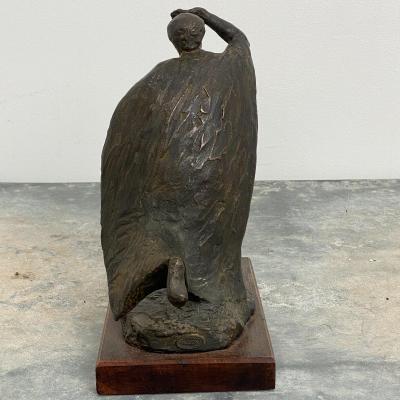Vintage Italian Bronze Statue of A Man