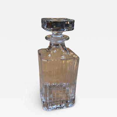 Vintage Italian Decorative Crystal Decanter 1960s