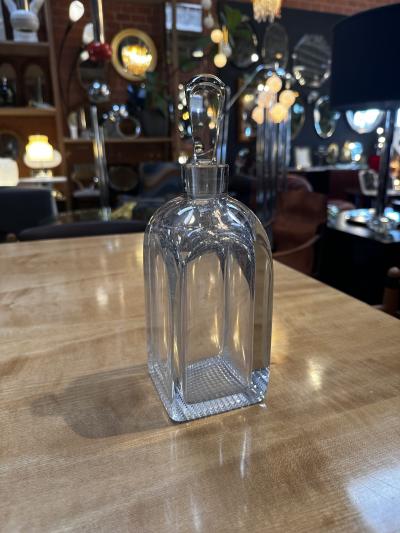 Vintage Italian Decorative Crystal Decanter 1960s