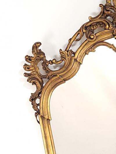Vintage Italian Giltwood Mirror circa 1920