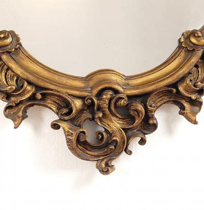 Vintage Italian Giltwood Mirror circa 1920