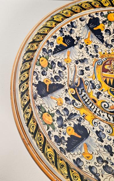 Vintage Italian Majolica Charger