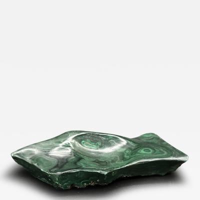 Vintage Italian Malachite Ashtray 1960s