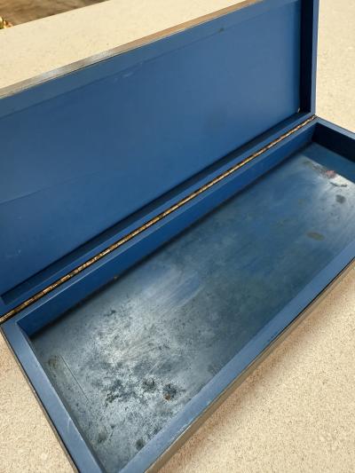 Vintage Italian Modernist Wood Box