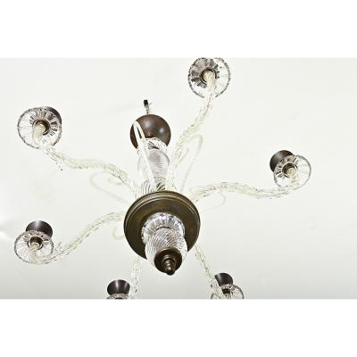 Vintage Italian Murano Glass Chandelier