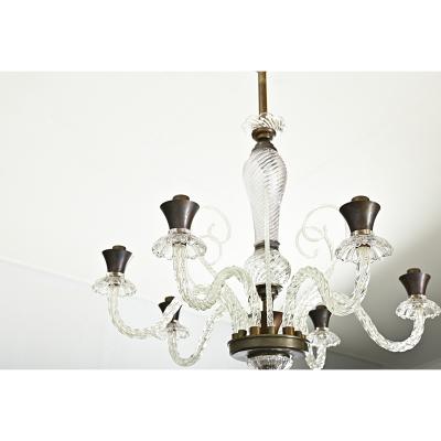 Vintage Italian Murano Glass Chandelier