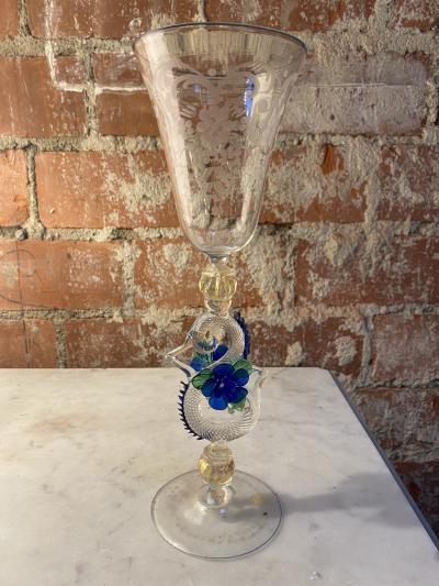 Vintage Italian Murano Handcrafted Glass 1970s