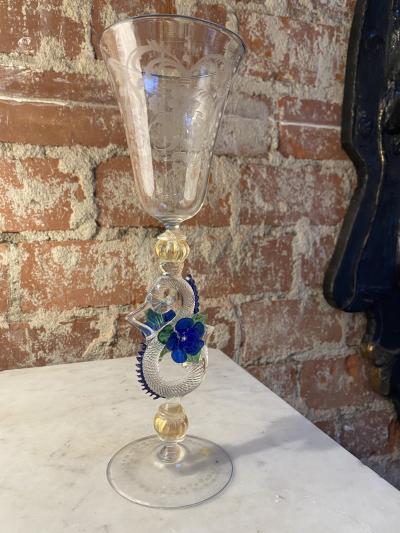 Vintage Italian Murano Handcrafted Glass 1970s