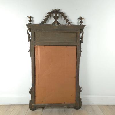 Vintage Italian Neoclassical Painted and Gilt Mirror circa 1920
