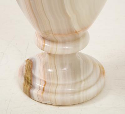 Vintage Italian Onyx Baluster Form Vase