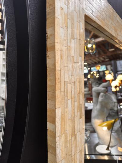 Vintage Italian Oversize Wall Mirror 1980s
