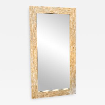 Vintage Italian Oversize Wall Mirror 1980s