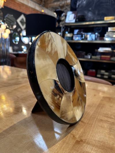 Vintage Italian Round Picture Frame 1980s