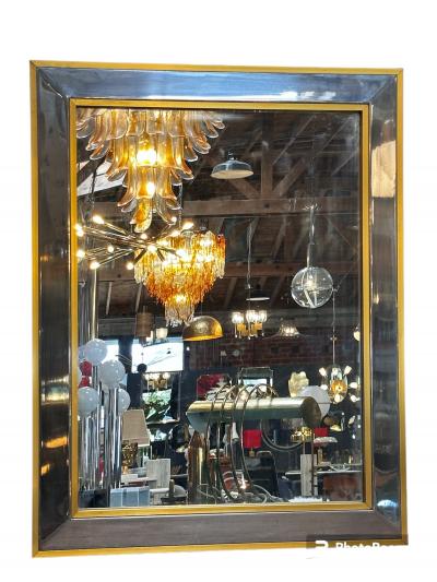 Vintage Italian Sculptural Wall Mirror 1980s