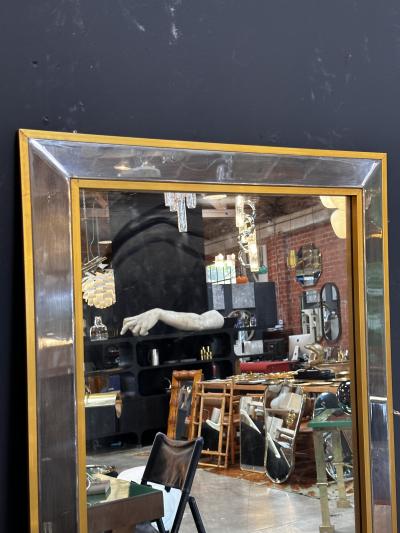 Vintage Italian Sculptural Wall Mirror 1980s