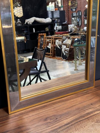 Vintage Italian Sculptural Wall Mirror 1980s