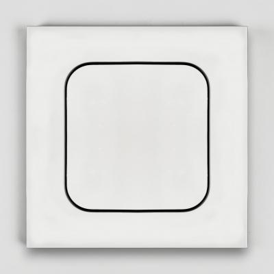 Vintage Italian Square Mirror