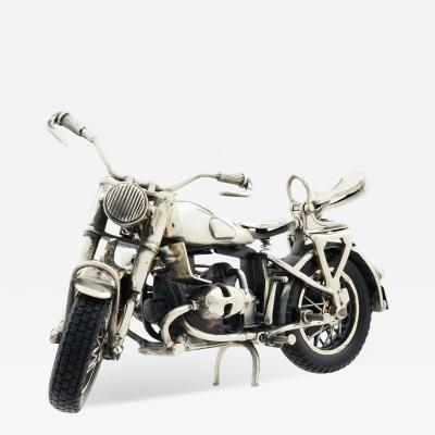 Vintage Italian Sterling Silver 925 Italian Signed Motorcycle Bike Harley