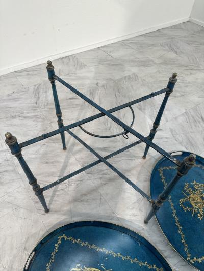 Vintage Italian Trolley with two removable trays 50s