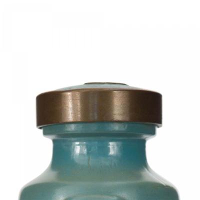 Vintage Jade Glass Perfume Bottle