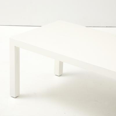 Vintage Lacquered Parsons Coffee Table