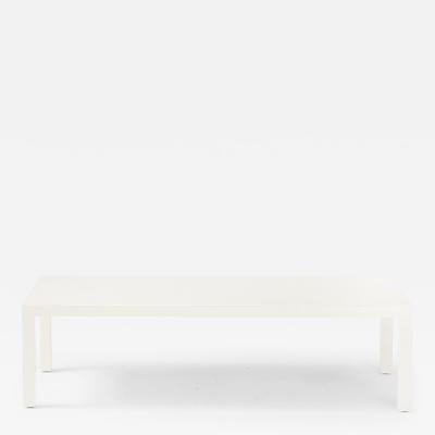 Vintage Lacquered Parsons Coffee Table