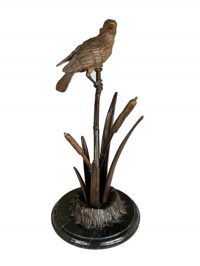 Vintage Lake Geneva Studios Bronze Bird Sculpture