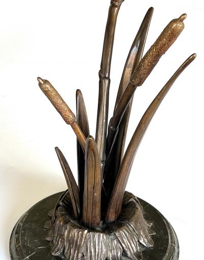 Vintage Lake Geneva Studios Bronze Bird Sculpture