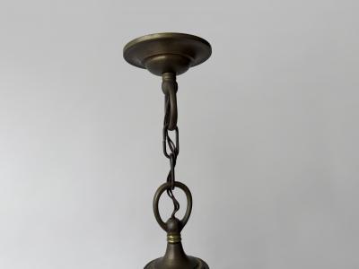Vintage Lantern in Bronze Mid century modern 1950s Italy