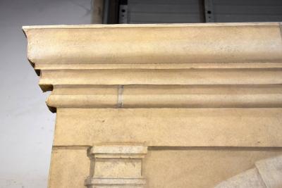 Vintage Large Painting oil on canvas of a Tuscan Landscape 