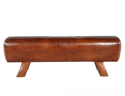 Vintage Leather Pommel Horse Circa 1950 s