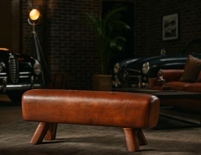 Vintage Leather Pommel Horse Circa 1950 s