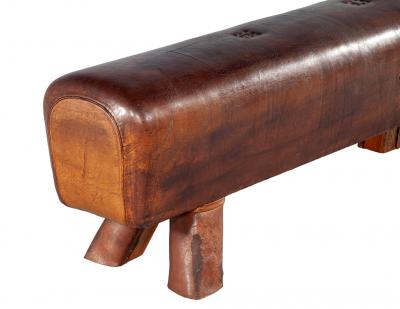 Vintage Leather Pommel Horse Circa 1950 s