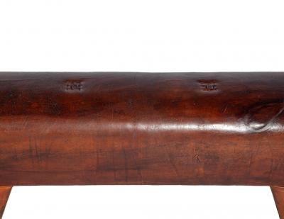 Vintage Leather Pommel Horse Circa 1950 s