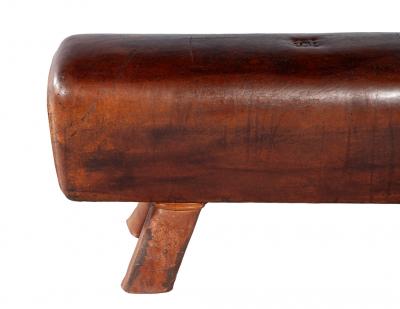 Vintage Leather Pommel Horse Circa 1950 s