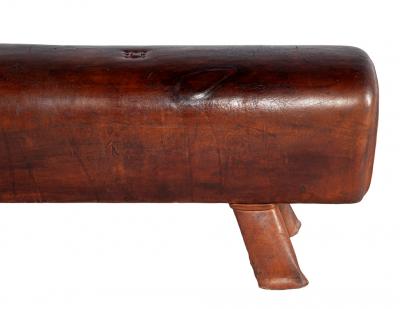 Vintage Leather Pommel Horse Circa 1950 s