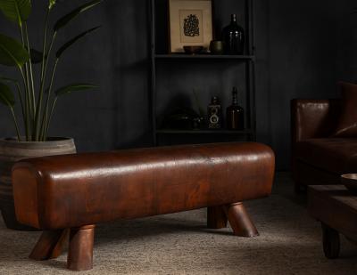 Vintage Leather Pommel Horse Circa 1950 s