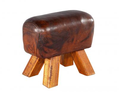 Vintage Leather Pommel Horse Circa 1950 s