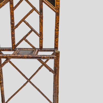 Vintage Liberty and Co Bamboo Standing Etagere Chinese style