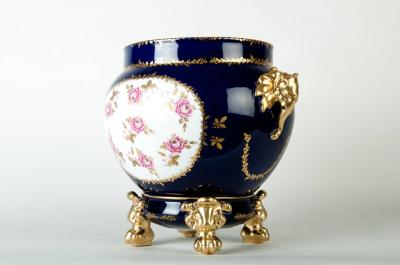 Vintage Limoges Porcelain Cache Pot