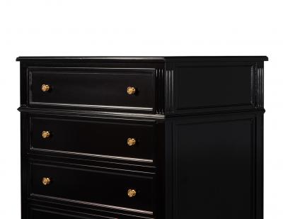 Vintage Louis XVI Style Tall Chest of Drawers Lingerie Jewelry Chest