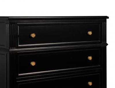 Vintage Louis XVI Style Tall Chest of Drawers Lingerie Jewelry Chest