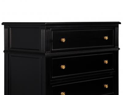 Vintage Louis XVI Style Tall Chest of Drawers Lingerie Jewelry Chest