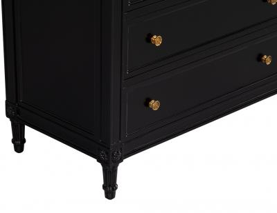 Vintage Louis XVI Style Tall Chest of Drawers Lingerie Jewelry Chest