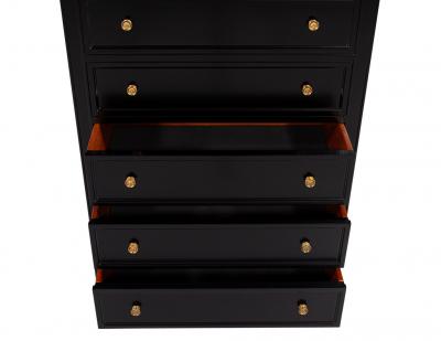 Vintage Louis XVI Style Tall Chest of Drawers Lingerie Jewelry Chest