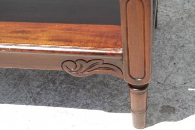 Vintage Mahogany Console Table Hall Table Cheveret Desk With Mirror