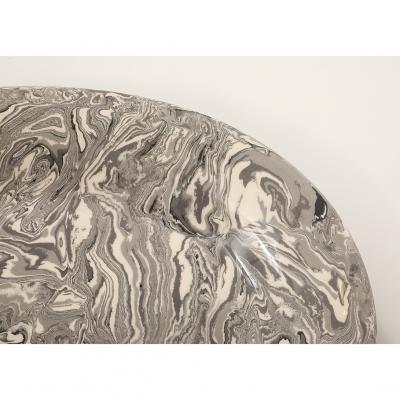 Vintage Marbleized Platter