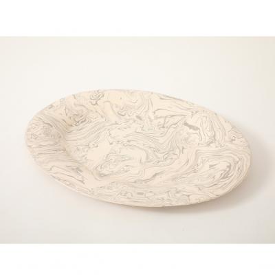 Vintage Marbleized Platter