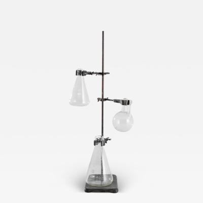 Vintage Metal Laboratory Beaker Stand