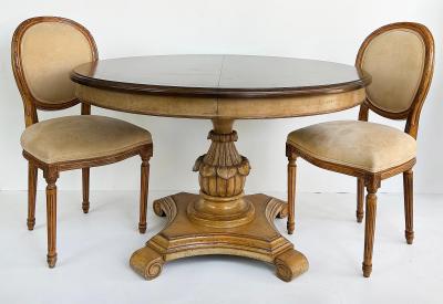 Vintage Meyer Gunther Martini Louis XVI Style Dining Chairs Set of Six